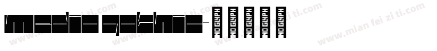 medio gothic字体转换